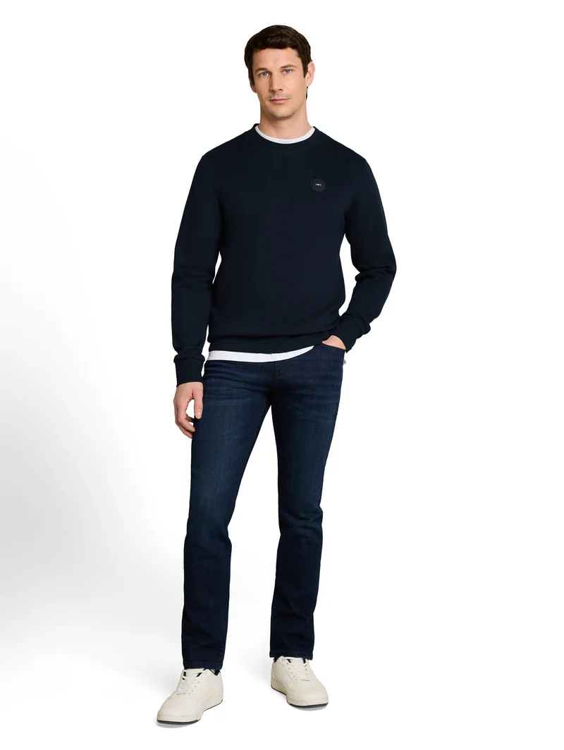 Sweatshirt mit Rundhalsausschnitt
