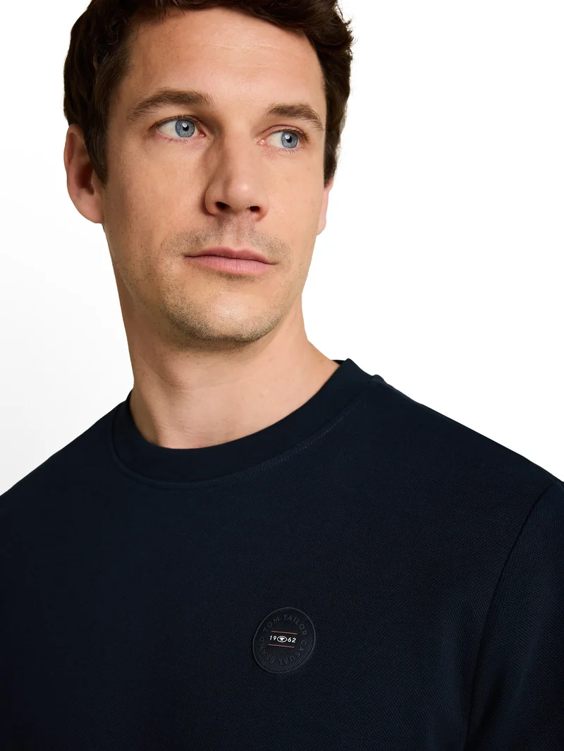 Sweatshirt mit Rundhalsausschnitt