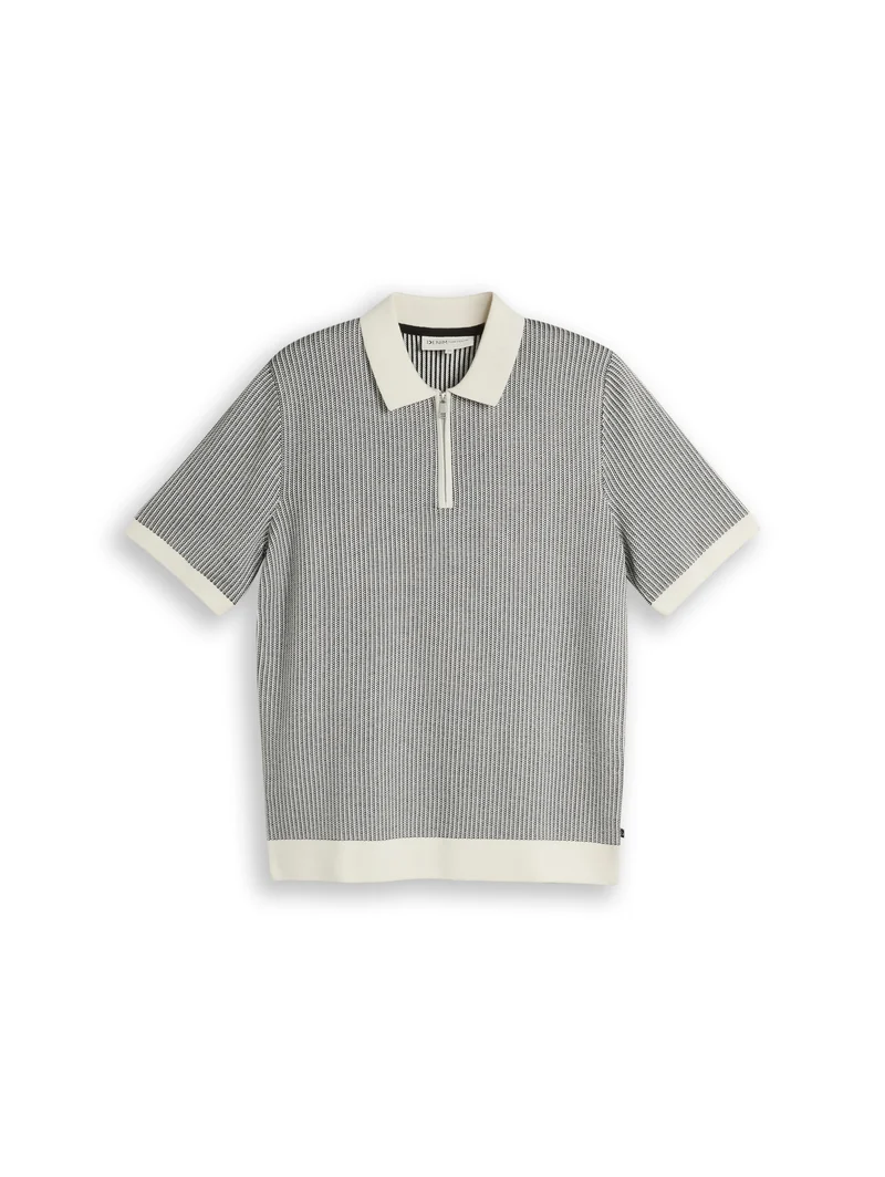 Loose Fit Strickpullover mit Streifen