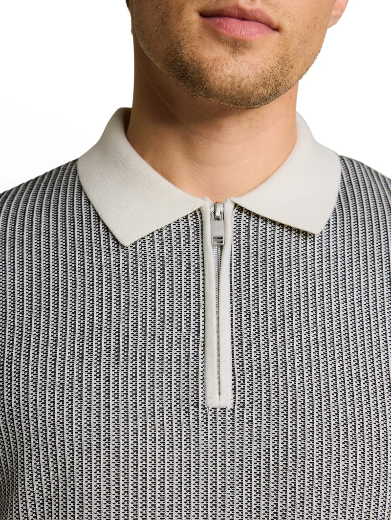 Loose Fit Strickpullover mit Streifen