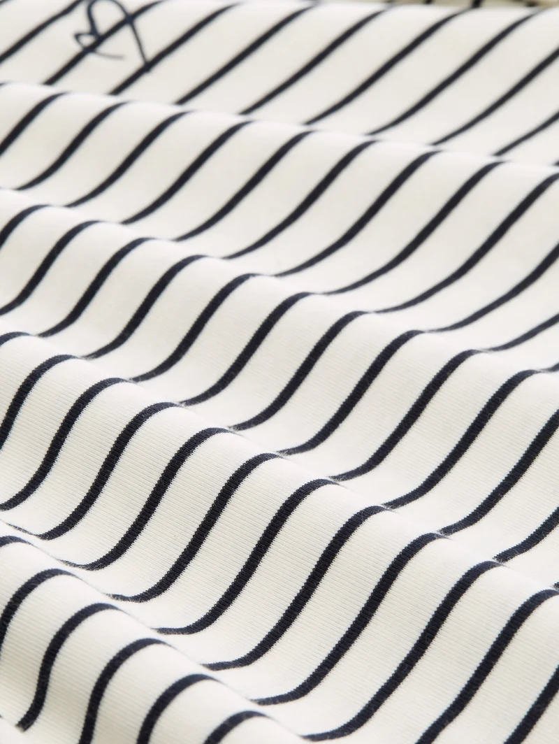 Langarmshirt mit Streifenmuster