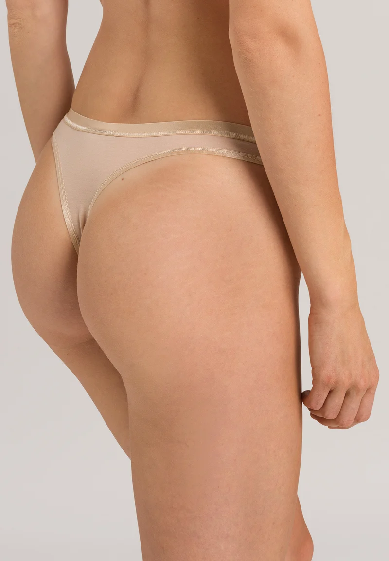 Cotton Sensation Thong | beige 071402-070274