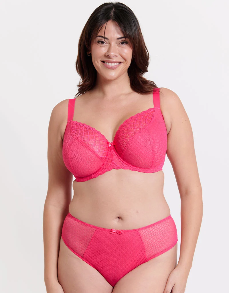 Flirtelle Viola Geo Brazilian Brief Pink