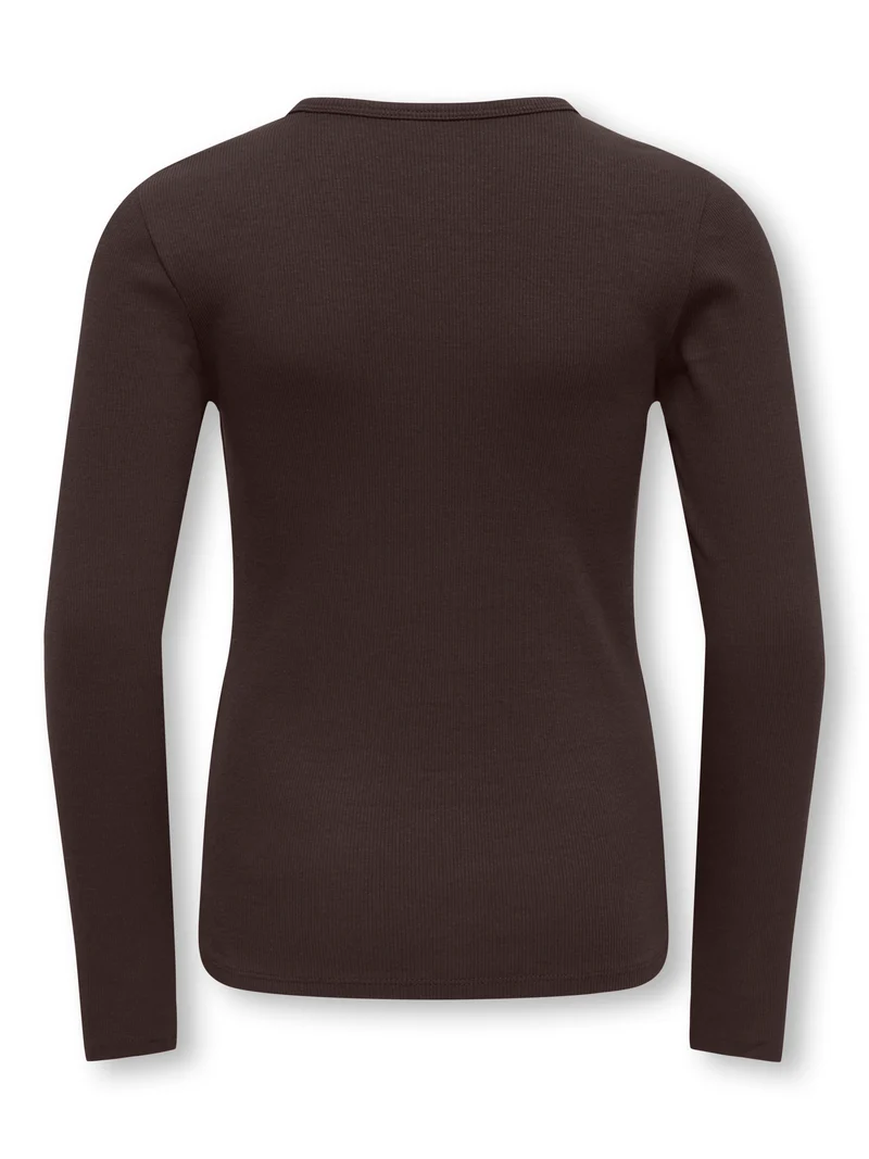 KOGLUCKY L/S O NECK TOP JRS NOOS