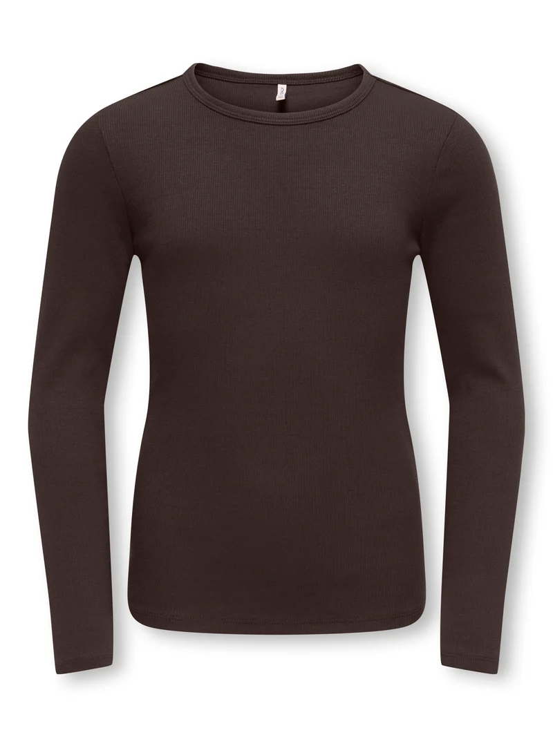 KOGLUCKY L/S O NECK TOP JRS NOOS