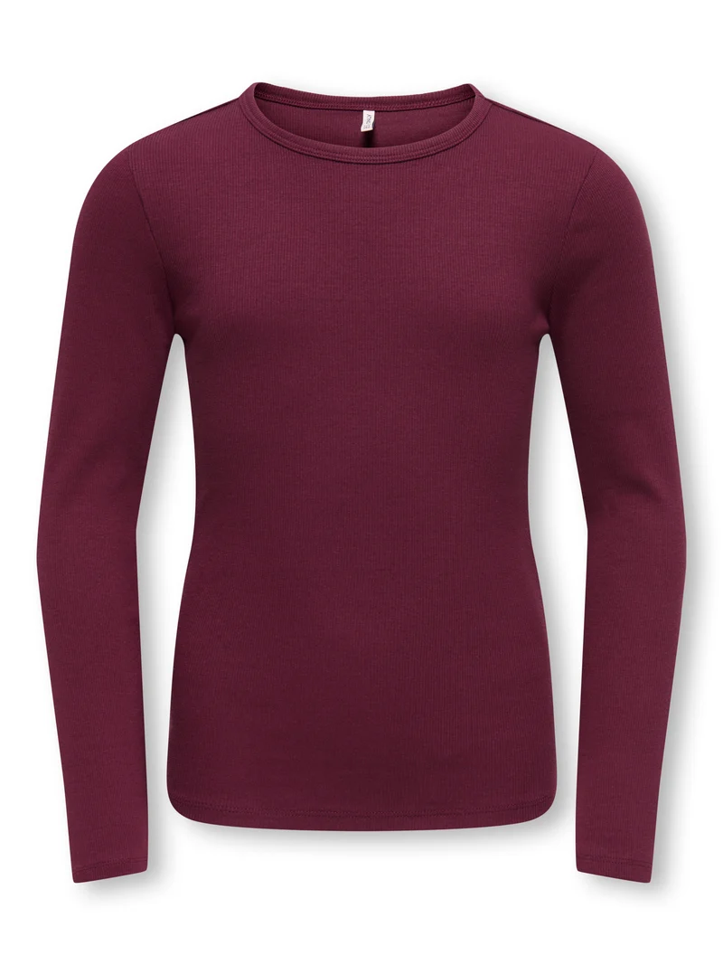 KOGLUCKY L/S O NECK TOP JRS NOOS