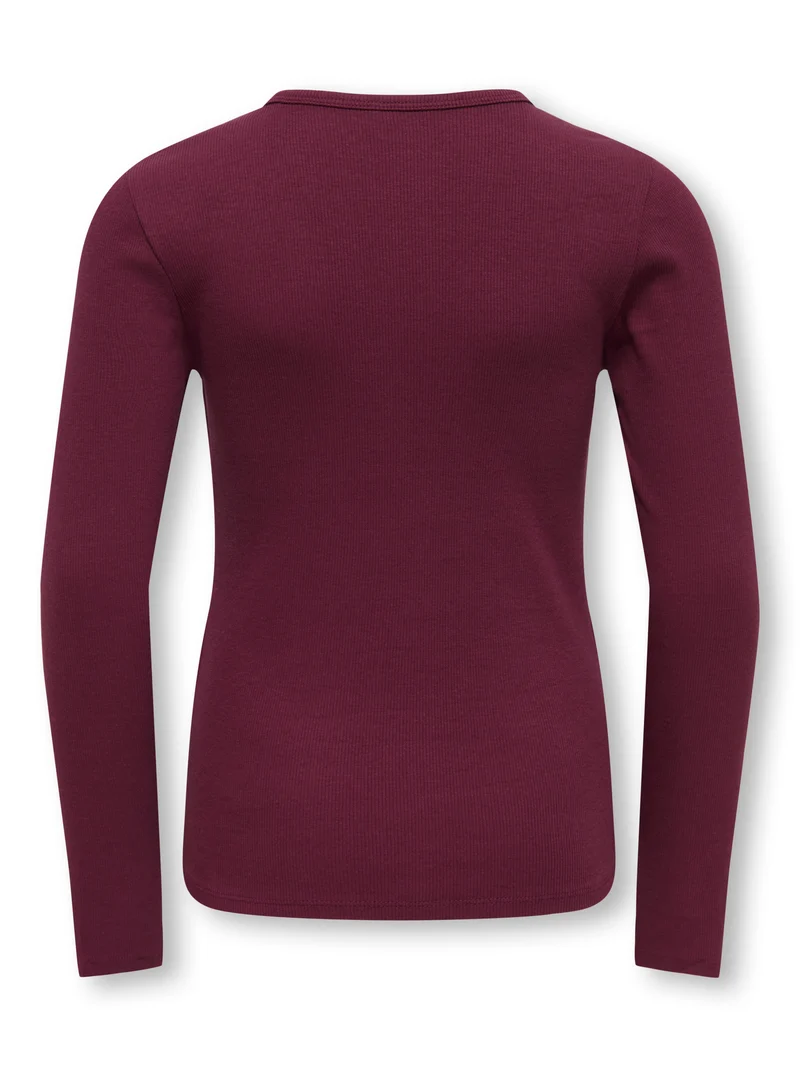 KOGLUCKY L/S O NECK TOP JRS NOOS