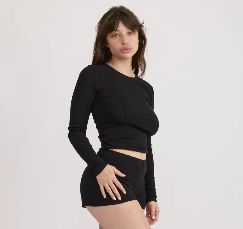 Pointelle Shorts