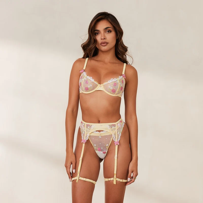 Adelina Intimates Bra - Yellow
