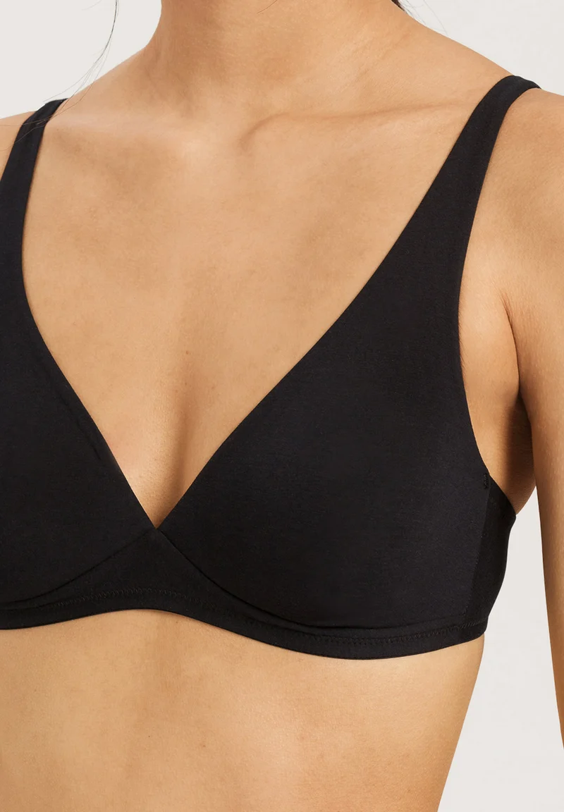 Cotton Sensation Soft Cup Bra | black 071387-070019