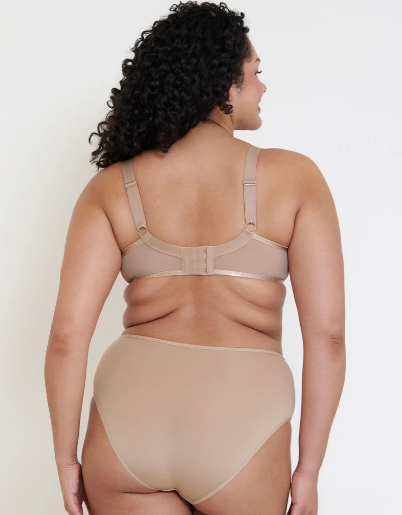 Flirtelle Josie Plunge Bra Light Taupe