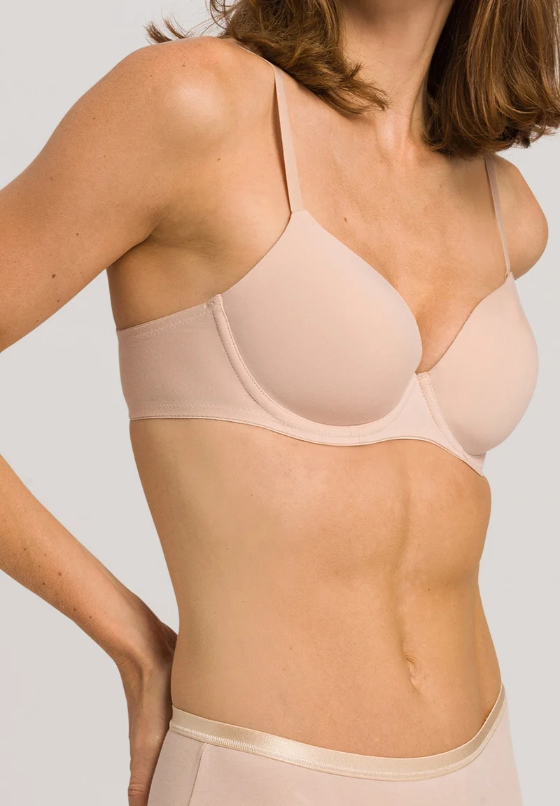Cotton Sensation Padded Bra | beige 071382-070274