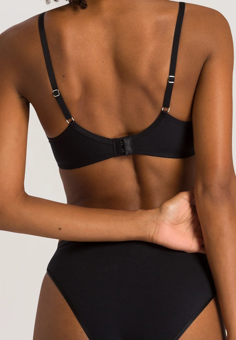 Cotton Sensation Padded Bra | black 071382-070019