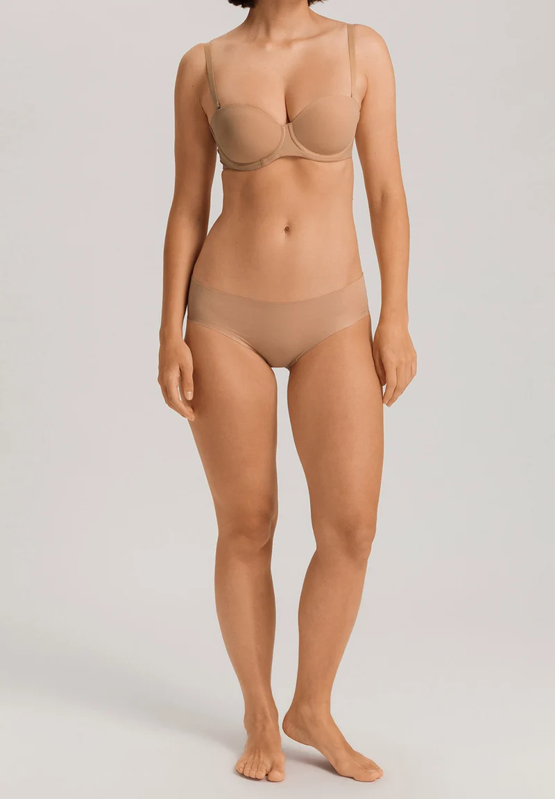 Invisible Cotton Midi Briefs | beige 071243-071272