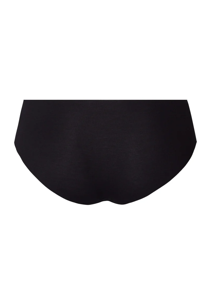Invisible Cotton Midi Briefs | black 071243-070019