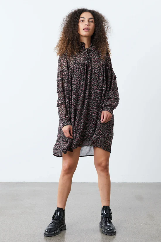 Georgia Flower Print Dress