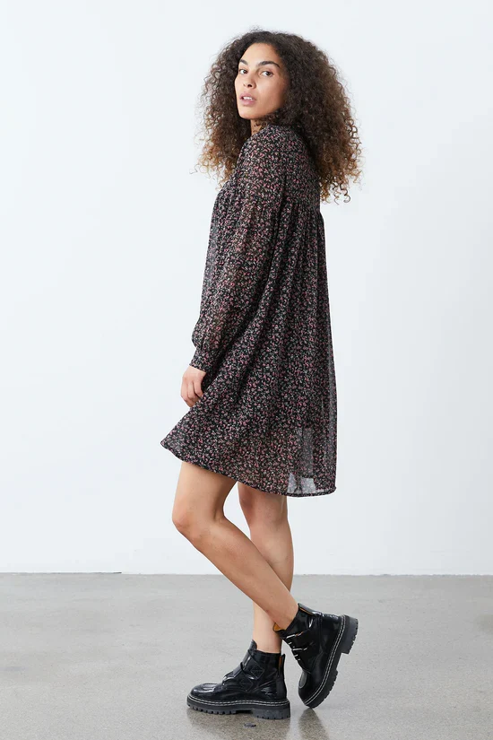 Georgia Flower Print Dress
