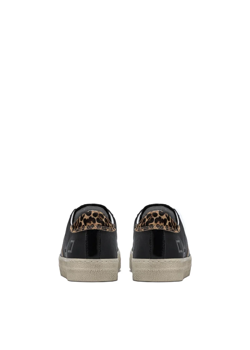 Hill Low Vintage Calf Black Trainer