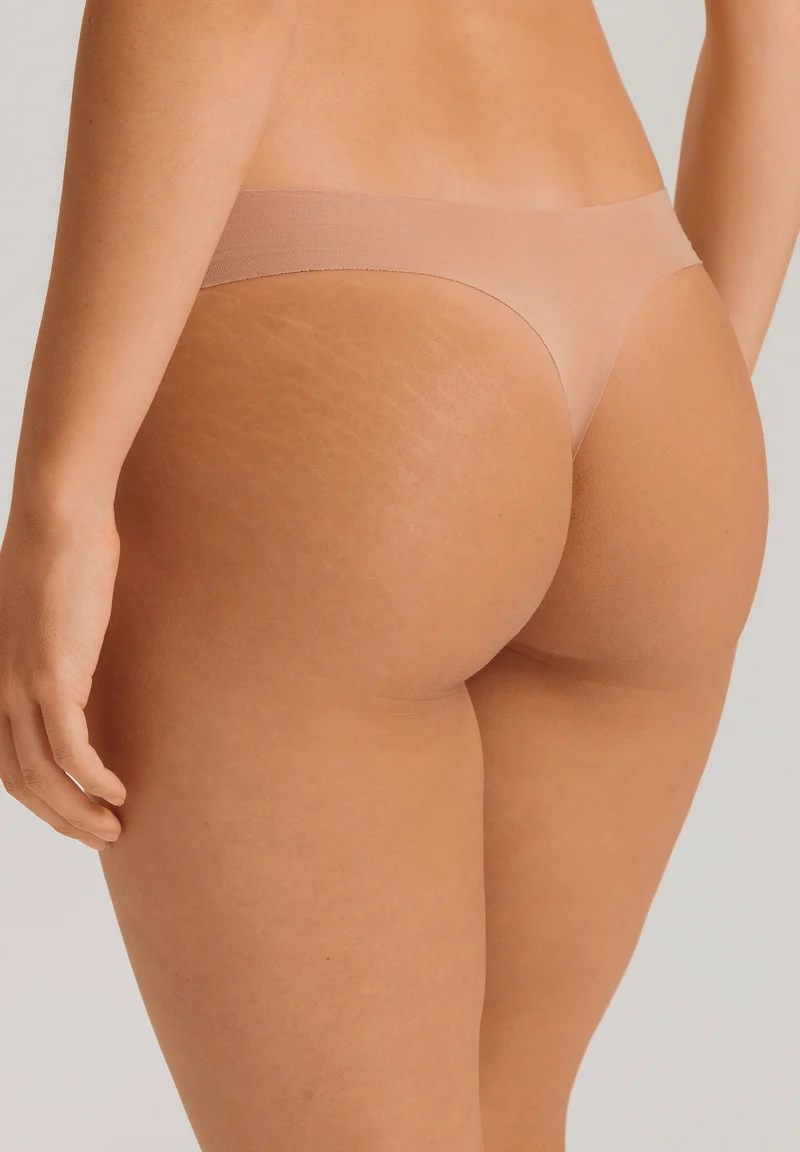 Invisible Cotton Thong | beige 071242-071272
