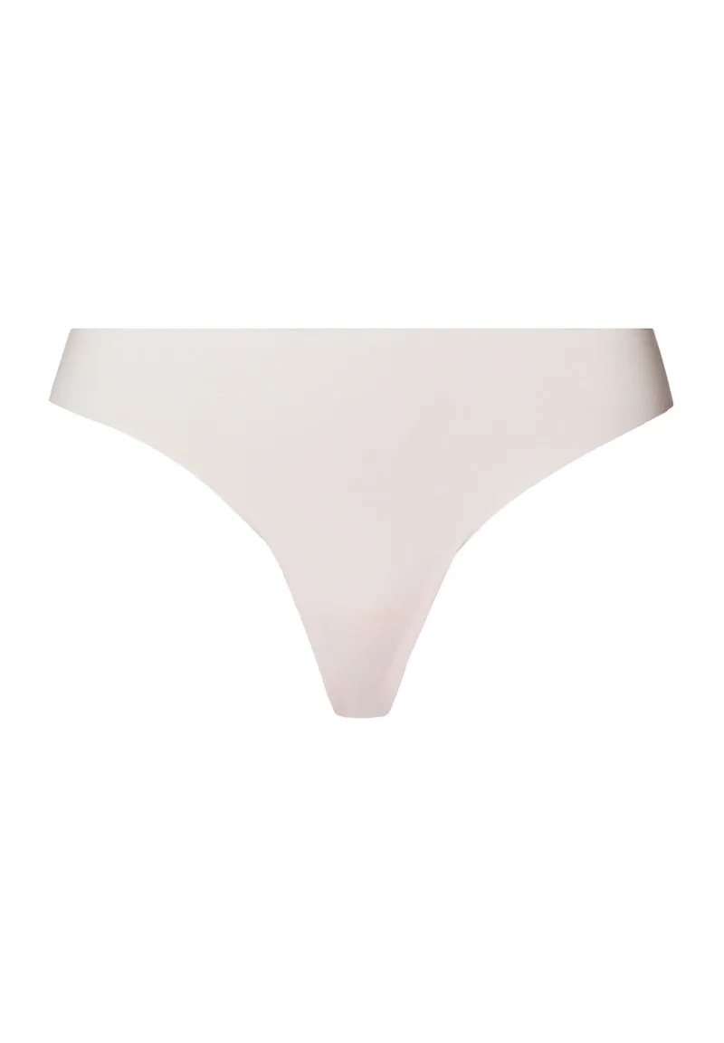Invisible Cotton Thong | powder 071242-071381