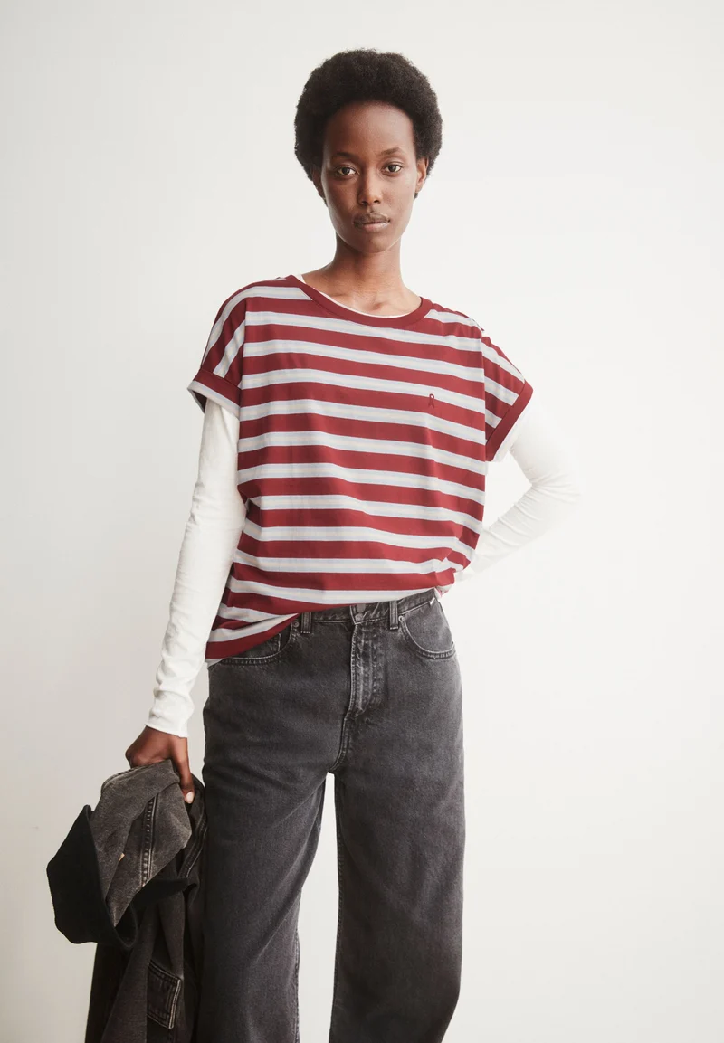 IDAARA STRIPE T-SHIRT
