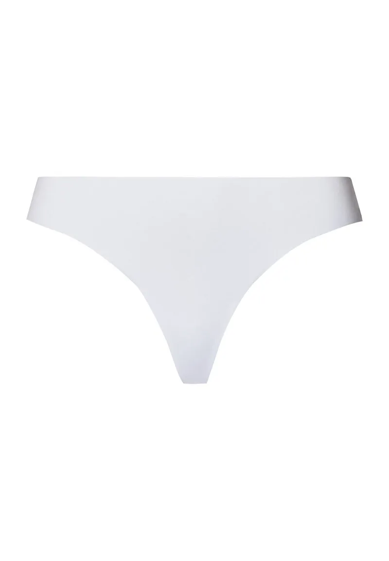 Invisible Cotton Thong | white 071242-070101