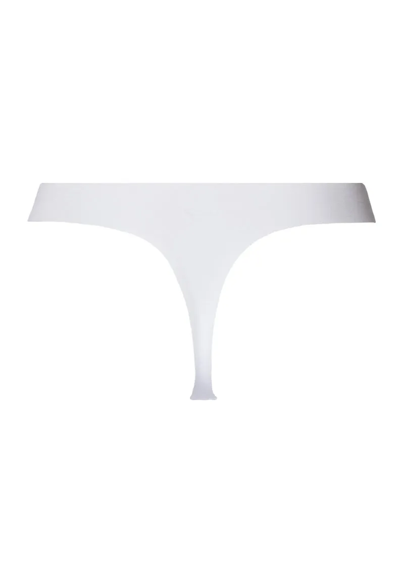 Invisible Cotton Thong | white 071242-070101