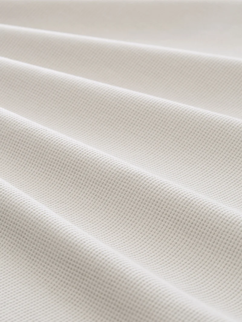 T-Shirt mit Waffelstruktur