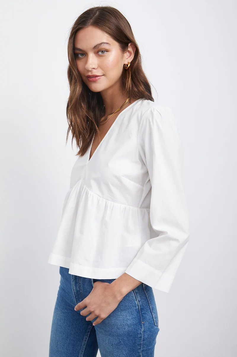 Noella White Blouse