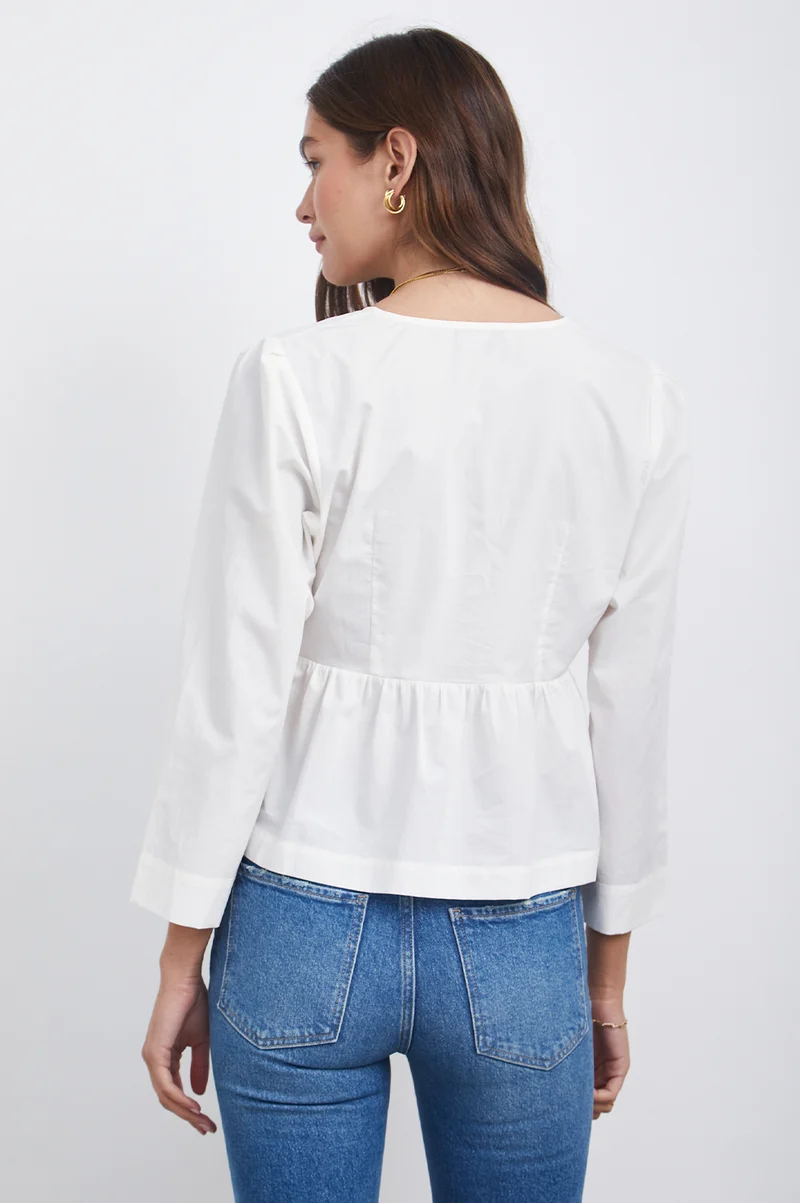 Noella White Blouse