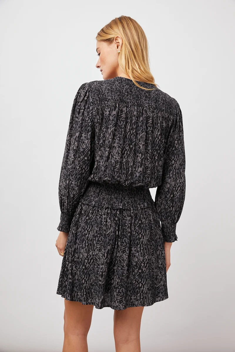 Zana Charcoal Dress