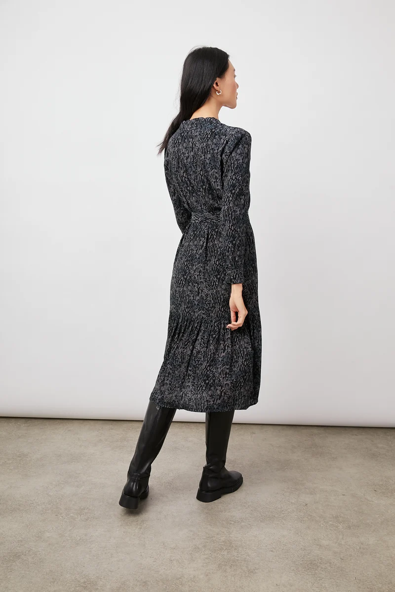 Beatrice Charcoal Dress