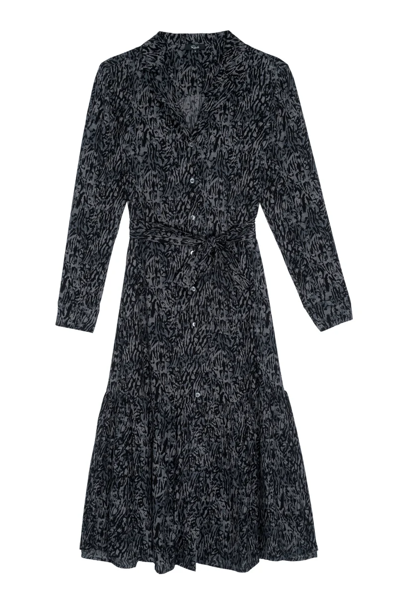 Beatrice Charcoal Dress