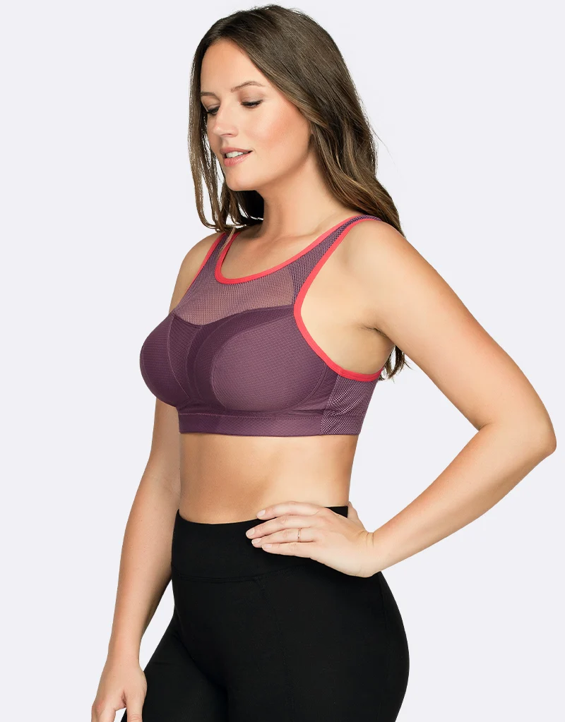 Parfait Active Wireless Sports Bra Tea Berry Purple