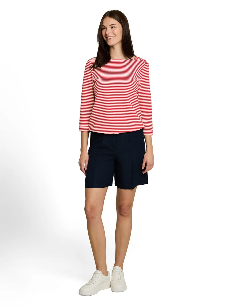 Langarmshirt mit Knopf-Details