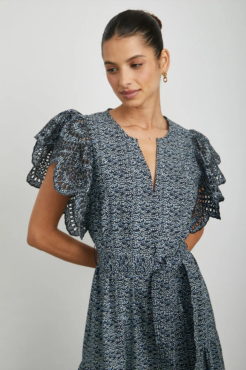 Gia Midnight Dahlia Dress