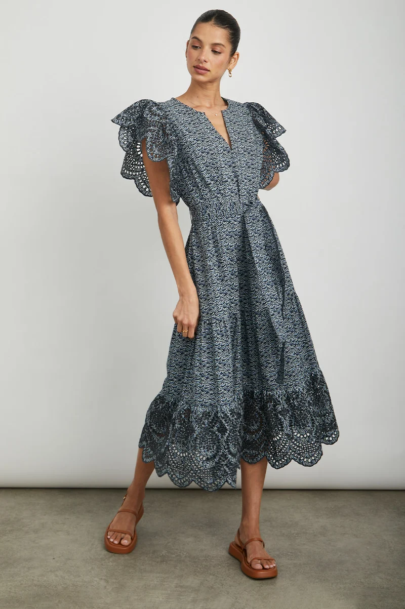 Gia Midnight Dahlia Dress