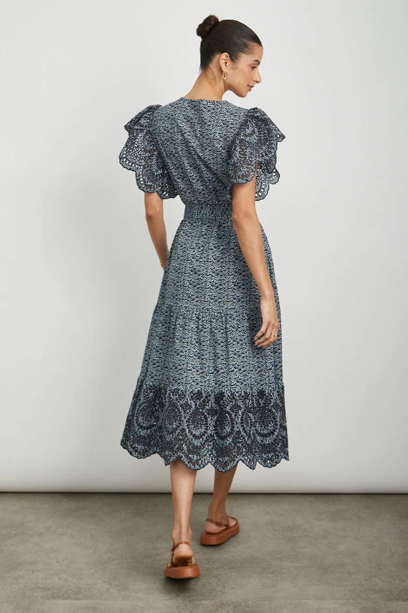 Gia Midnight Dahlia Dress