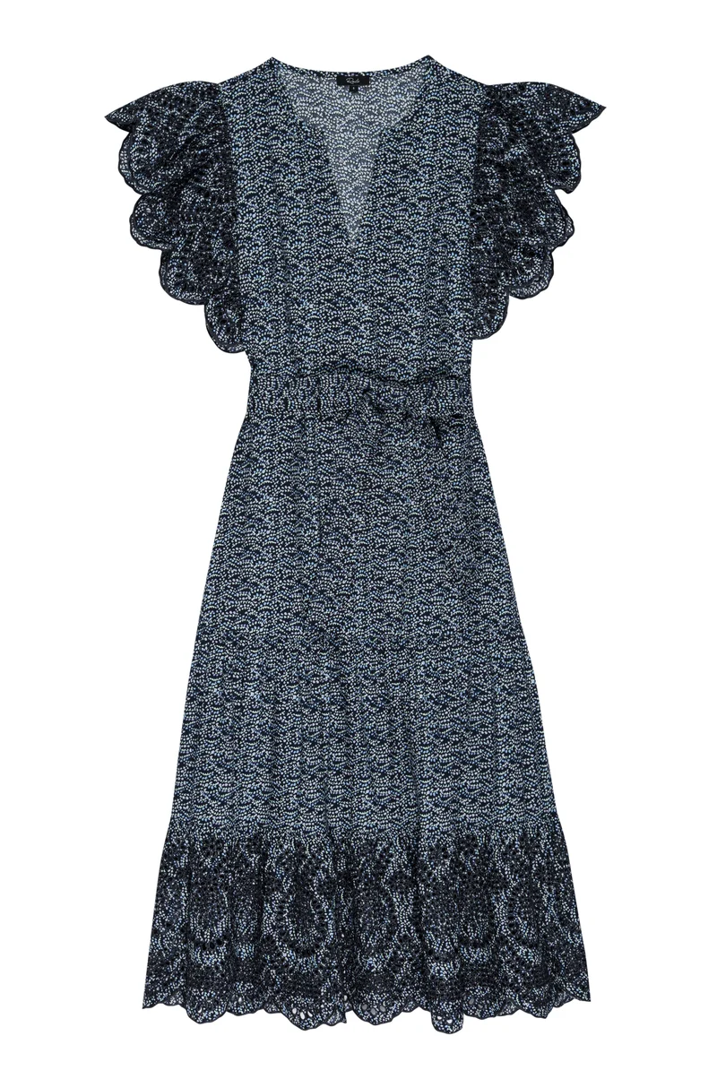 Gia Midnight Dahlia Dress