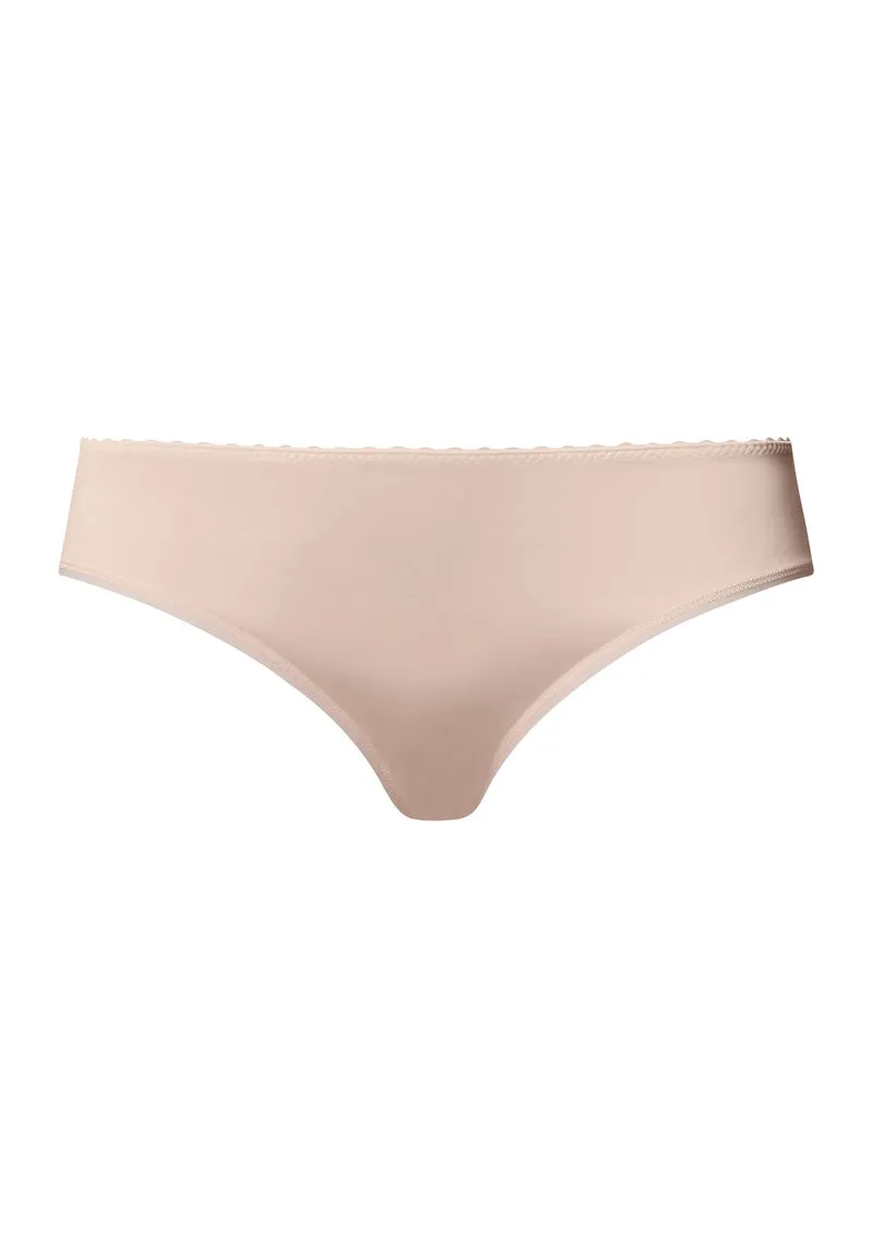 Satin Deluxe Mini Briefs | natural 071125-070858