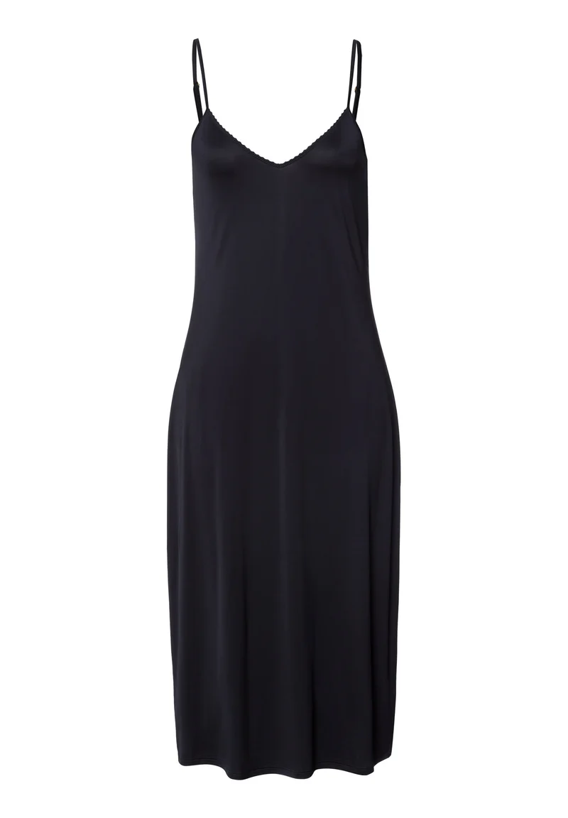 Satin Deluxe Bodydress 110cm | black 071078-070019