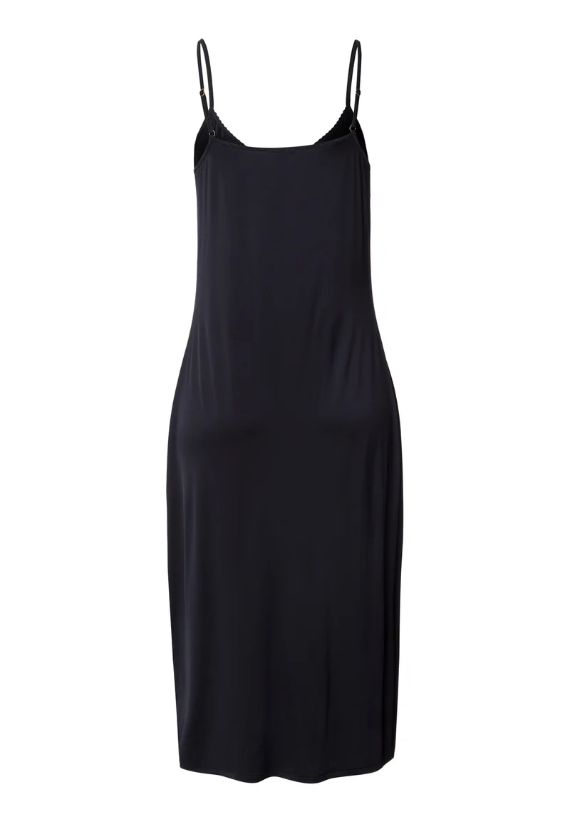 Satin Deluxe Bodydress 110cm | black 071078-070019