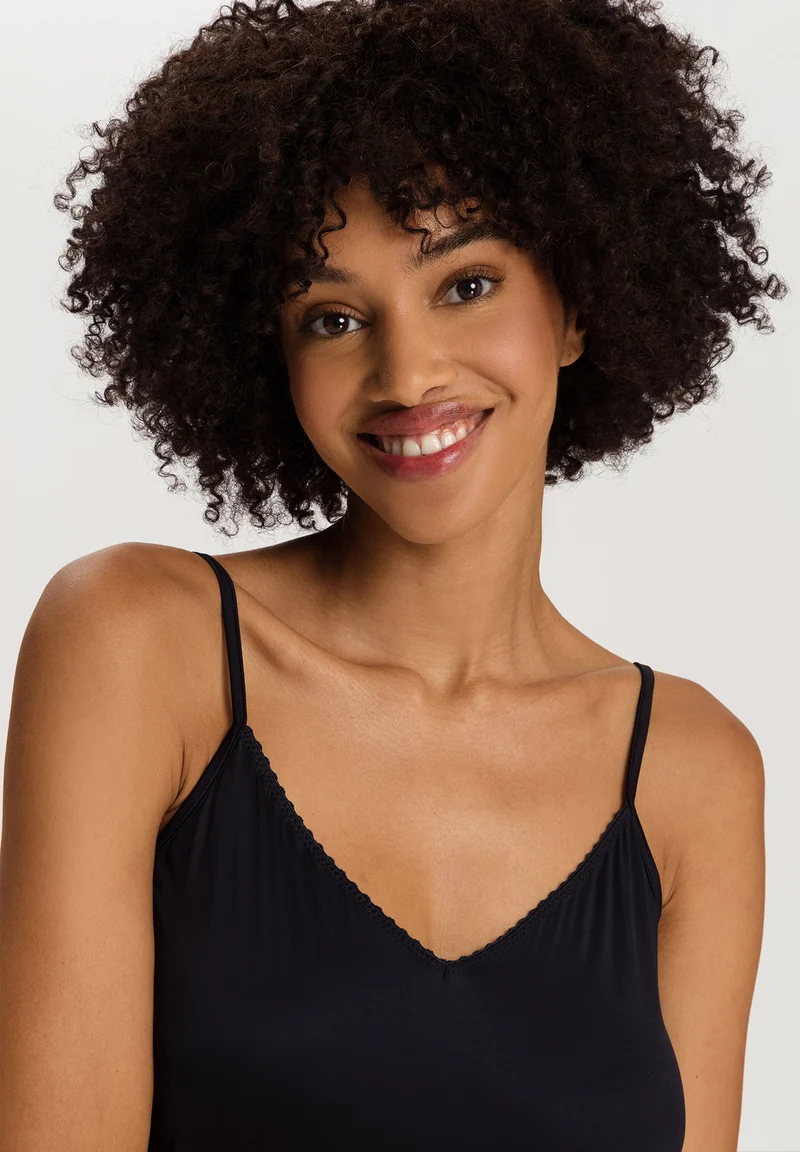 Satin Deluxe Bodydress 110cm | black 071078-070019
