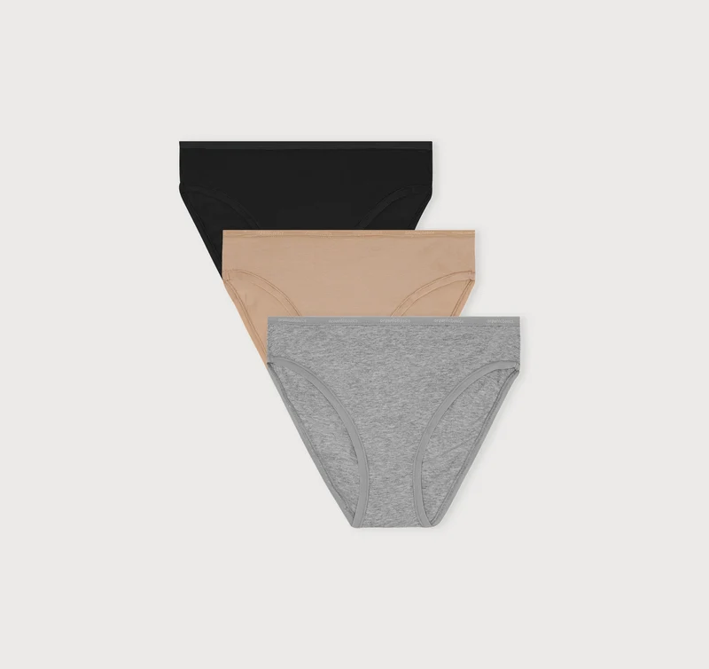 Core High-Leg Briefs 3-Pack
