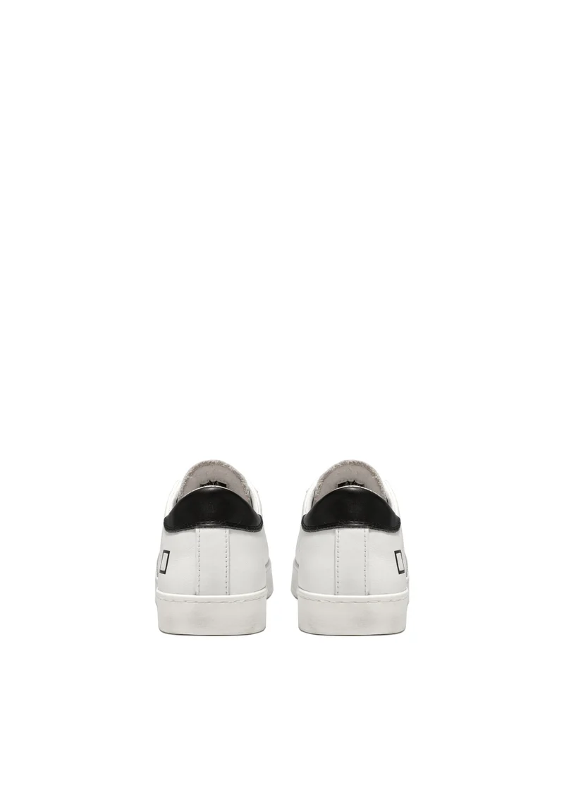 Hill Low Calf White Black Trainer