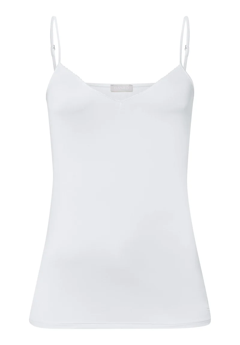 Satin Deluxe Spaghetti Top | off white 071063-070102