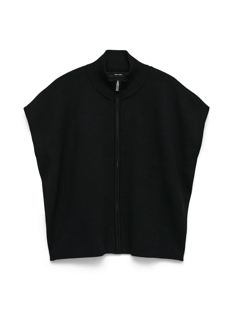 VMSABA SS HIGHNECK ZIPPER VEST NOOS