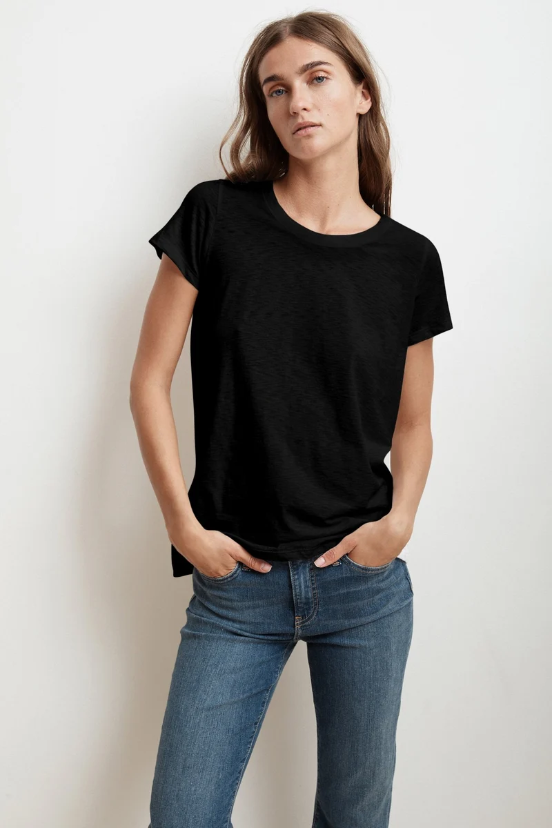 Tressa Black Tee