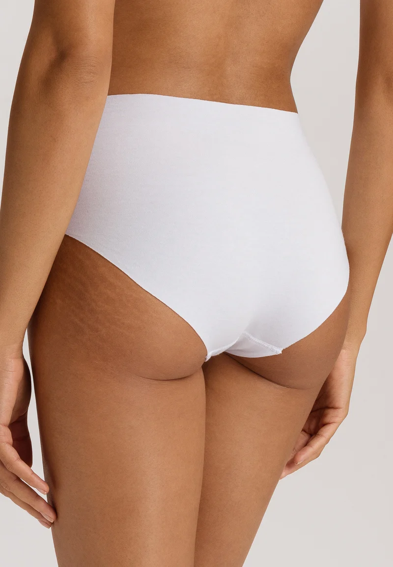 Invisible Cotton Maxi Briefs | white 071244-070101