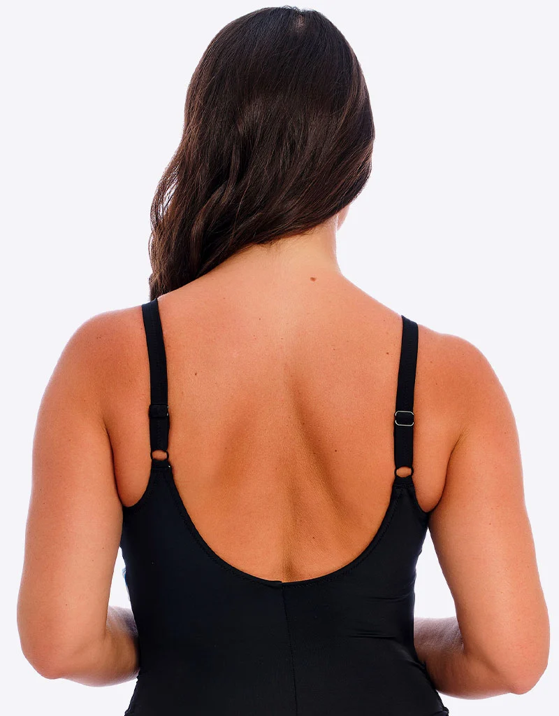 Fantasie Talm Beach Twist Front Swimsuit Black